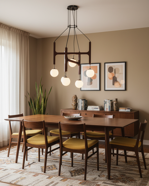 Araña de madera Astra