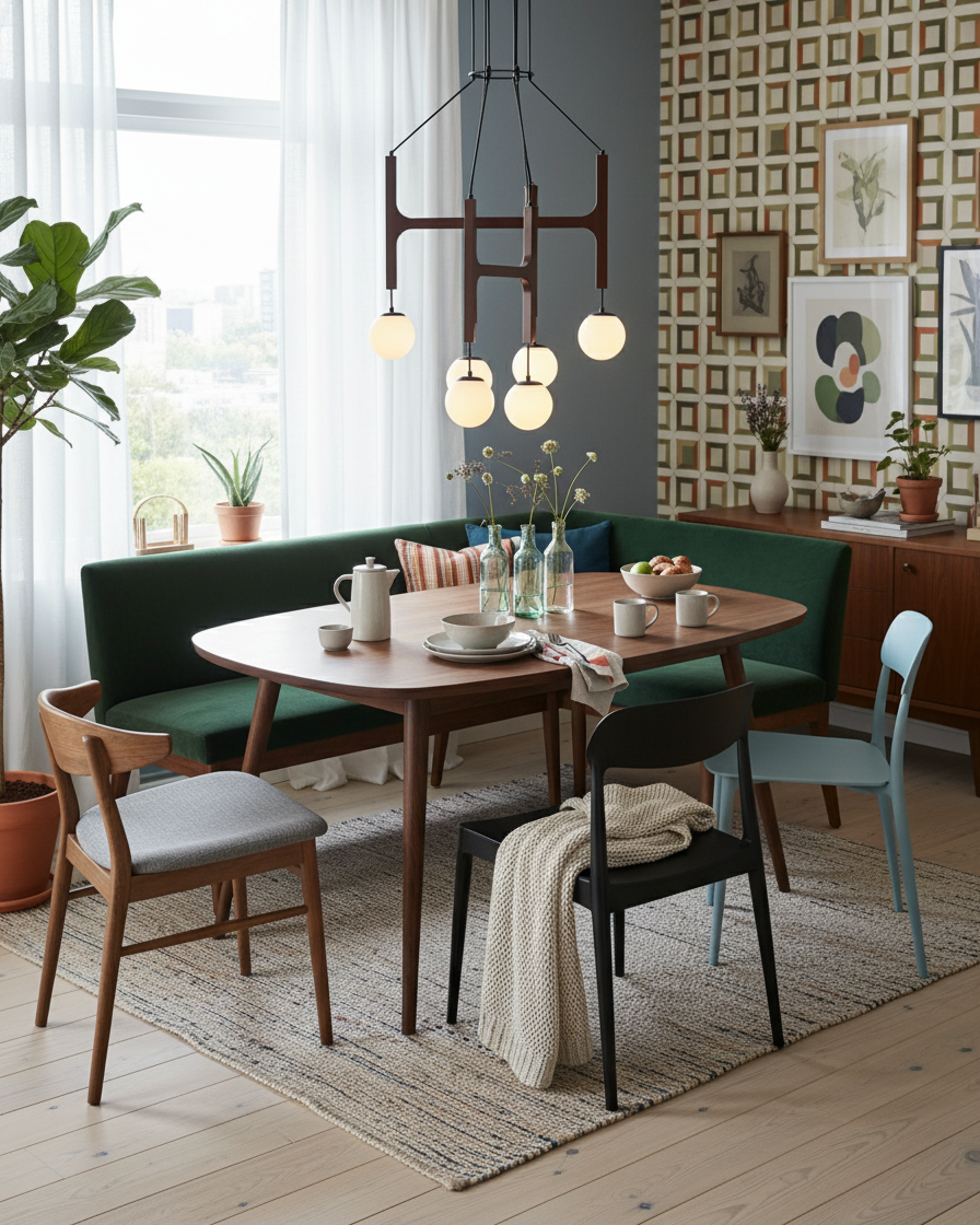 Araña de madera Astra