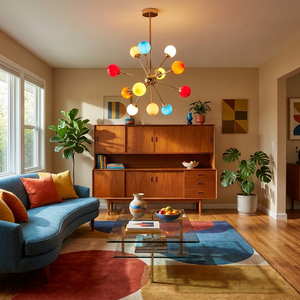 Atomic Sputnik Chandelier
