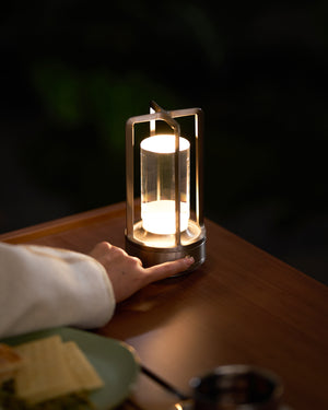 Aura Gleam Table Lamp (built-in battery)
