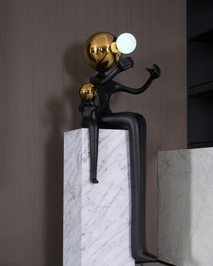 Aura Sculpture Floor Lamp