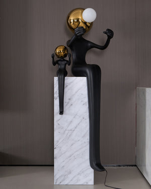 Aura Sculpture Floor Lamp