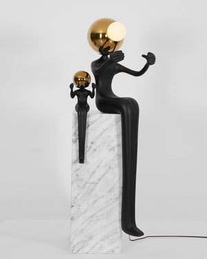 Aura Sculpture Floor Lamp