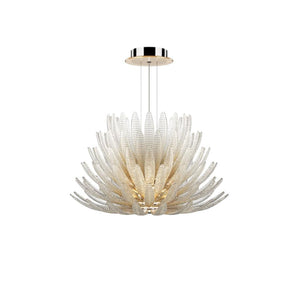 Aurelia Glass Petal Chandelier