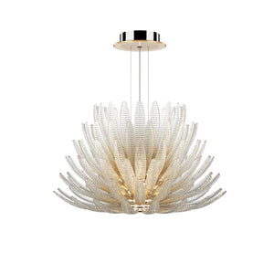 Aurelia Glass Petal Chandelier