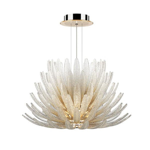 Aurelia Glass Petal Chandelier