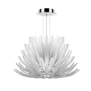 Aurelia Glass Petal Chandelier