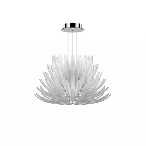 Aurelia Glass Petal Chandelier