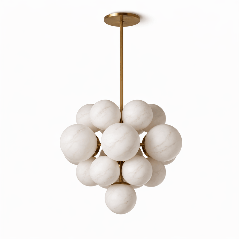 Aurelia Alabaster Cluster Chandelier – detail 10