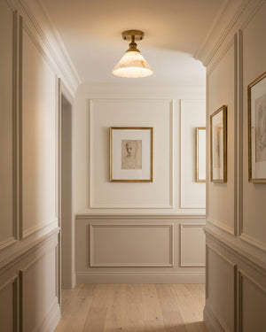 Aurelia Alabaster Flush Mount