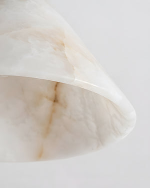 Aurelia Alabaster Flush Mount