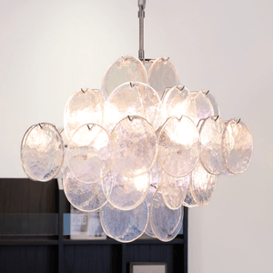Aurelia Iridescent Glass Chandelier