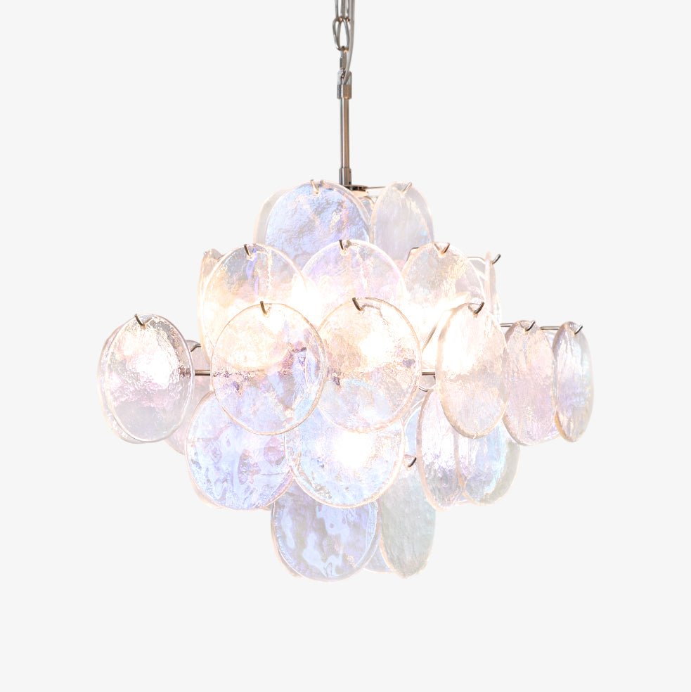 Aurelia Iridescent Glass Chandelier