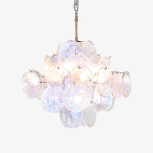 Aurelia Iridescent Glass Chandelier
