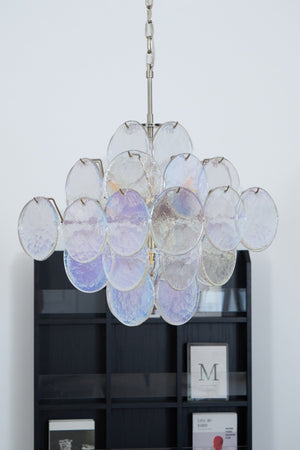 Aurelia Iridescent Glass Chandelier