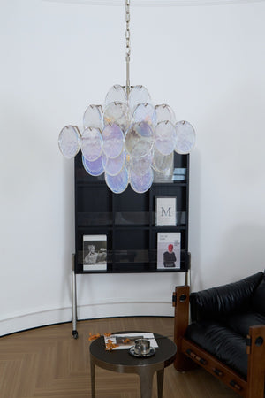 Aurelia Iridescent Glass Chandelier