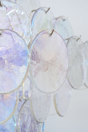 Aurelia Iridescent Glass Chandelier