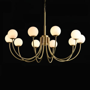Aurelian Alabaster Globe Chandelier