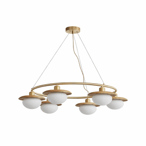Aurelin Halo Chandelier
