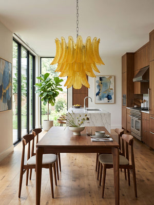 Aurelium Cascade Glass Chandelier