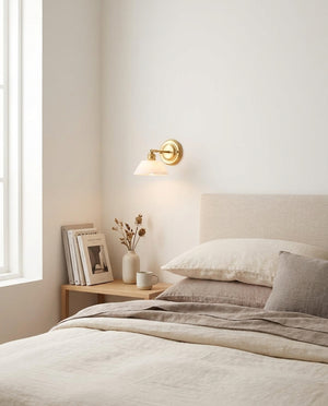 Aurelle Alabaster Wall Sconce