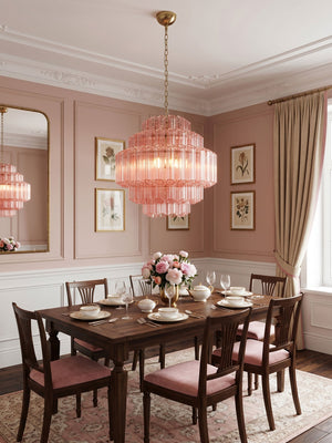Aurum Cascade Glass Chandelier