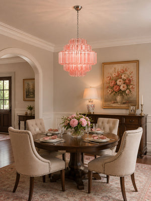 Aurum Cascade Glass Chandelier
