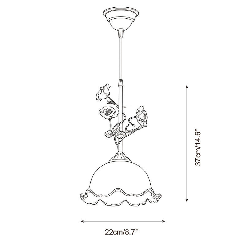 Luminária Pendente Avelora — Desenhos técnicos 1