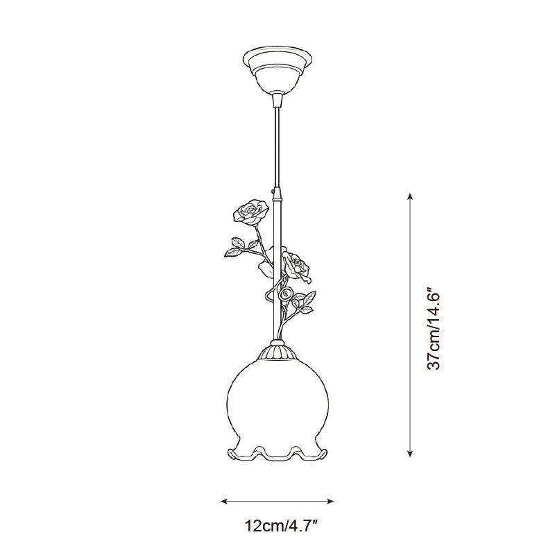 Luminária Pendente Avelora — Desenhos técnicos 3