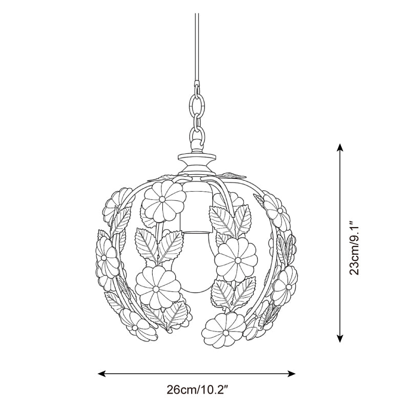 Aveloria Pendant Lamp — Dimension drawings 1