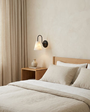 Avelthor Alabaster Wall Sconce