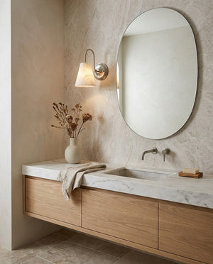 Avelthor Alabaster Wall Sconce