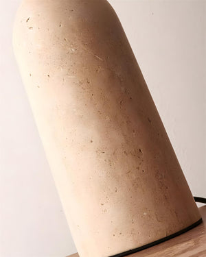 Avero Travertine Table Lamp