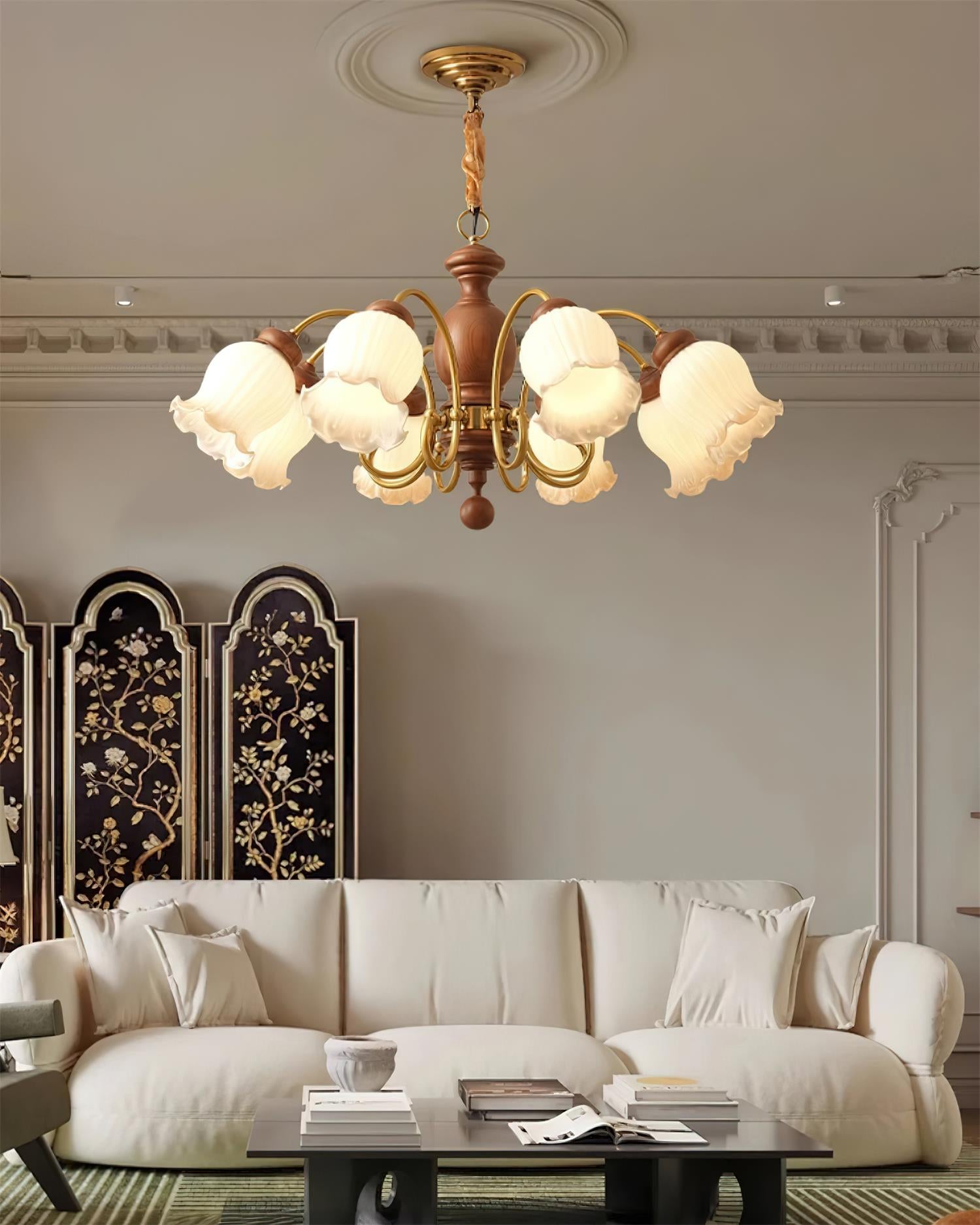 Aysha Wood Chandelier