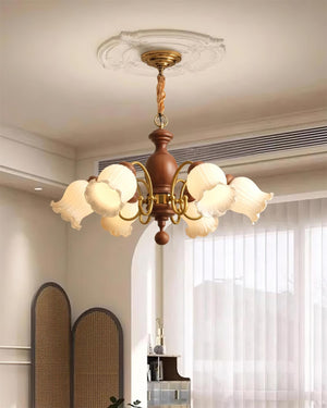 Aysha Wood Chandelier