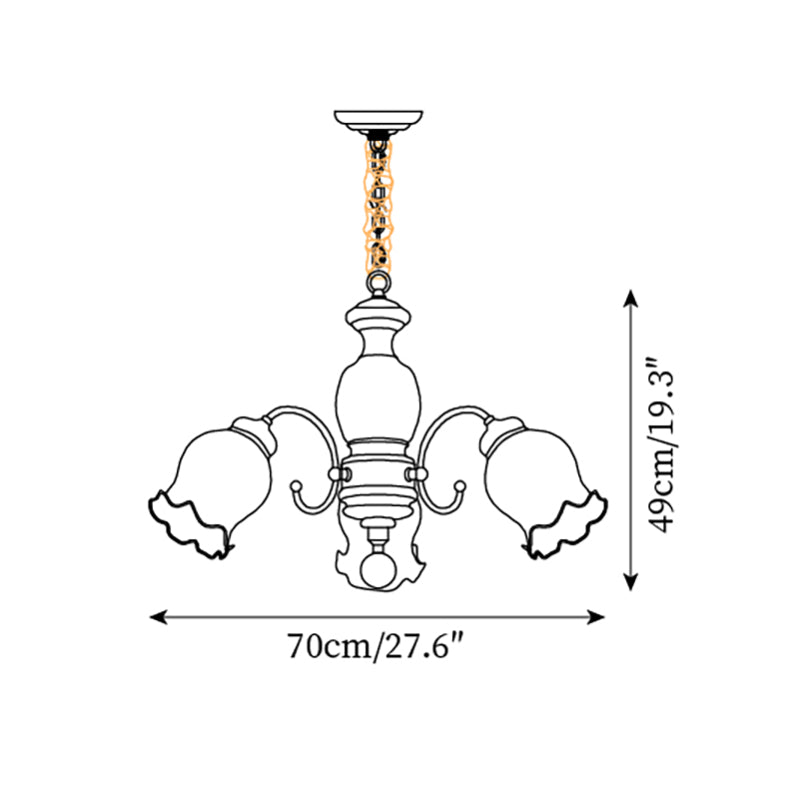 Aysha Wood Chandelier