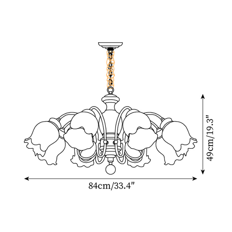 Aysha Wood Chandelier