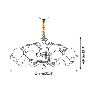 Aysha Wood Chandelier