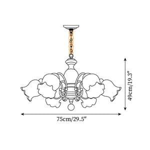 Aysha Wood Chandelier