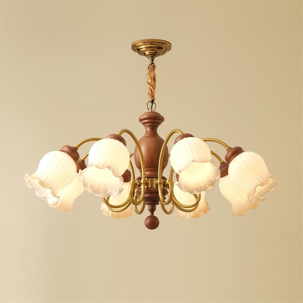 Aysha Wood Chandelier