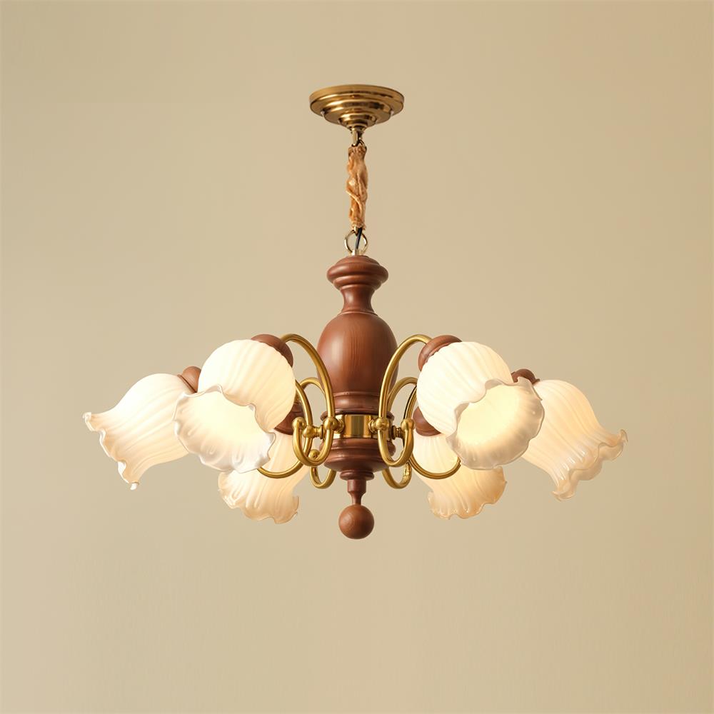 Aysha Wood Chandelier