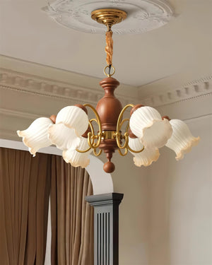 Aysha Wood Chandelier