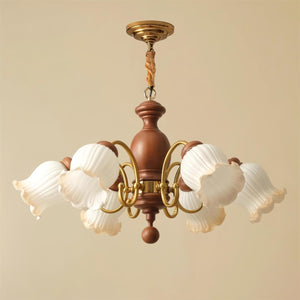 Aysha Wood Chandelier