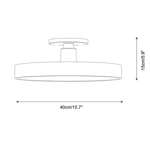 Azure Plate Ceiling Lamp