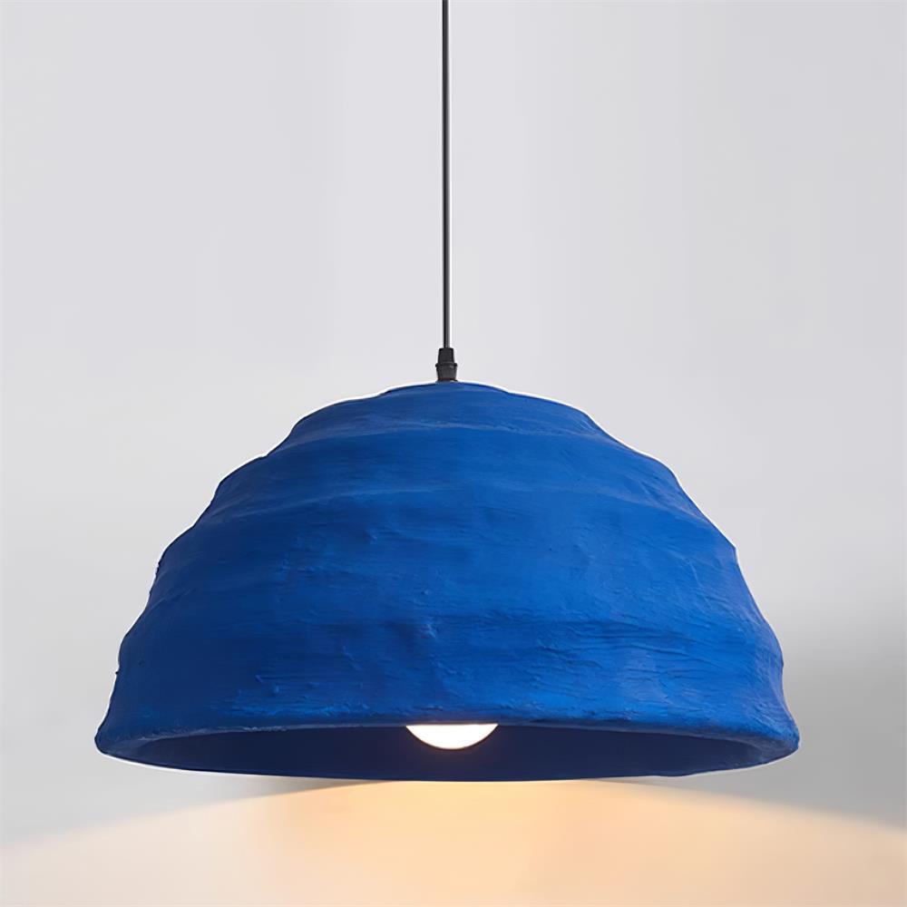 Azure Dome Pendant Lamp 19.6″- 11.4″