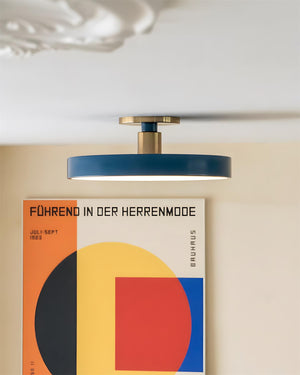 Azure Plate Ceiling Lamp