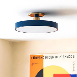 Azure Plate Ceiling Lamp