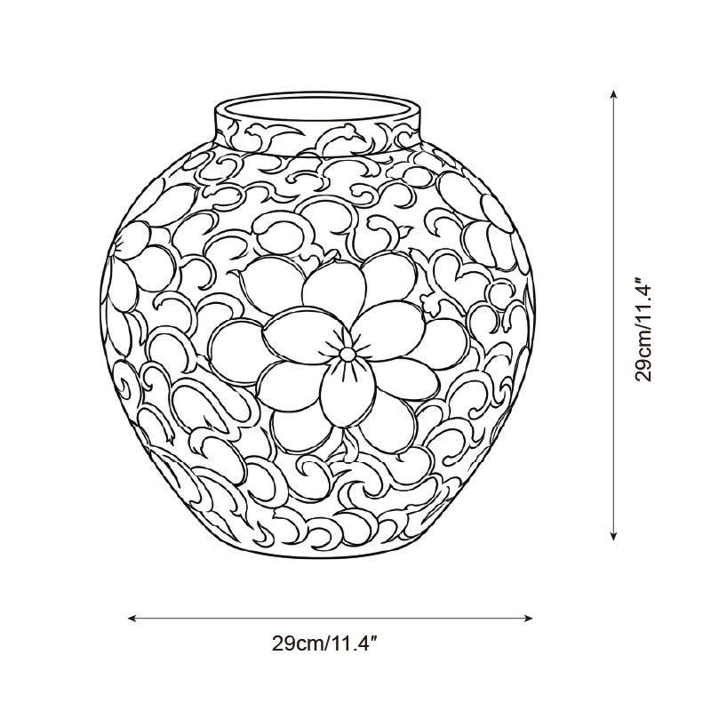 Vase Céramique Azuria — Plans de dimensions 2