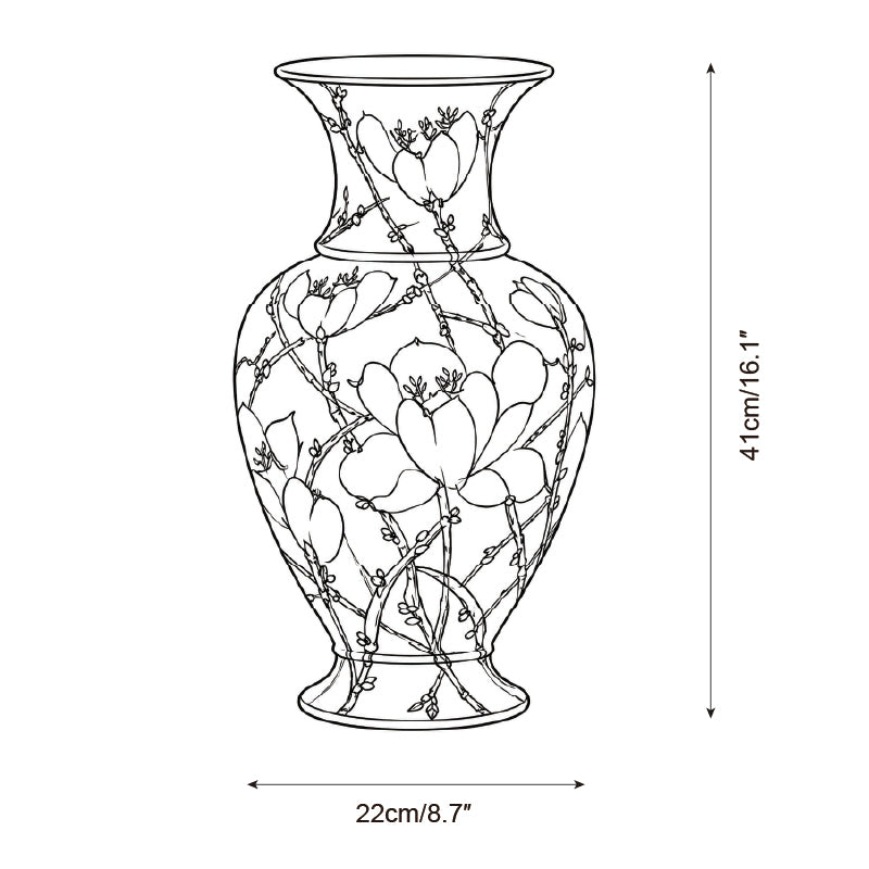Vase Céramique Azuria — Plans de dimensions 3