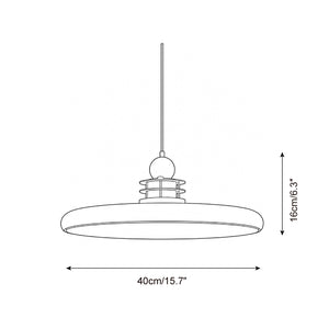Azzura Disc Pendant Light